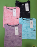 تیشرت یقه گرد آستین کوتاه alo, تنفس پذیر وارداتی