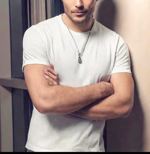 تیشرت مردانه کتان نایک یقه گرد آستین کوتاه قواره دار